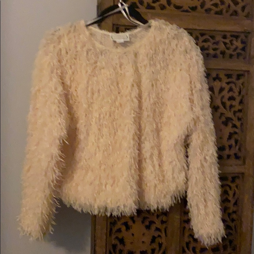 Beautiful feathery sweater